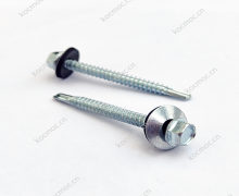 Hexagon head with bonded EPDM washer