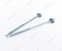 Self-drilling screw for panel sandwich