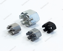 Hexagon slotted nuts