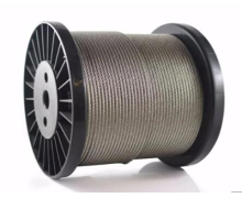 Stainless steel wire rope，PVC coated