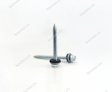 Hexagon head with bonded EPDM washer